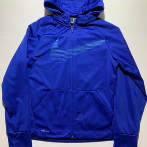 Nike Boys Zip-Up Sweatshirt DRI-FIT - Used